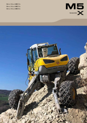 Escavatori a ragno Menzi M535x