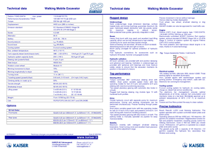 Escavatori a ragno Kaiser S 2 Gator 4x4