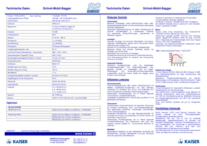 Escavatori a ragno Kaiser S 2 Gator 4x4
