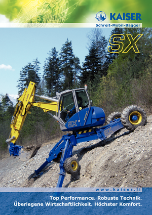 Escavatori a ragno Kaiser S 2 Mobil