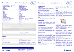 Escavatori a ragno Kaiser S 2 Mobil