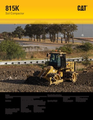 Compattatori per discariche Caterpillar 815K