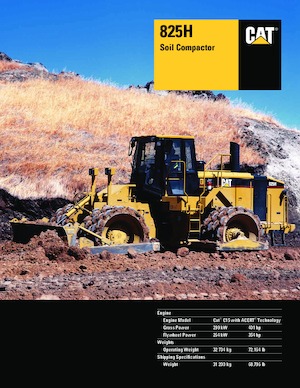 Compattatori per discariche Caterpillar 825H