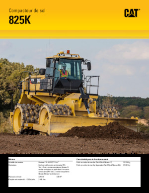 Compattatori per discariche Caterpillar 825K