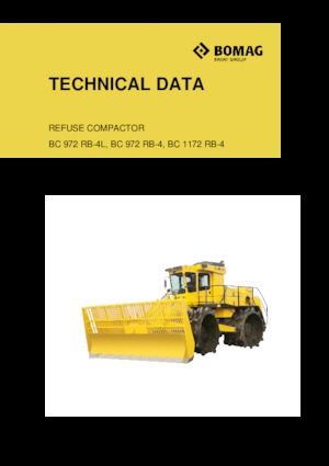 Compattatori per discariche Bomag BC 1172 RB 4
