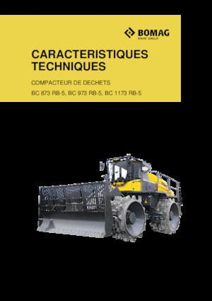 Compattatori per discariche Bomag BC 973 RB 5