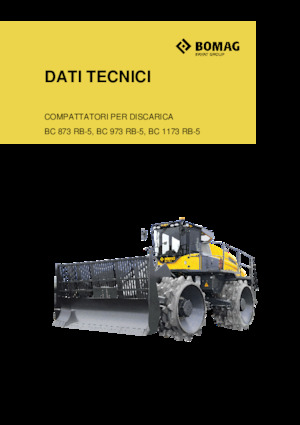 Compattatori per discariche Bomag BC 973 RB 5