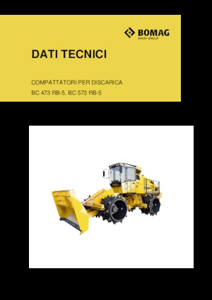 Compattatori per discariche Bomag BC 473 RB 5
