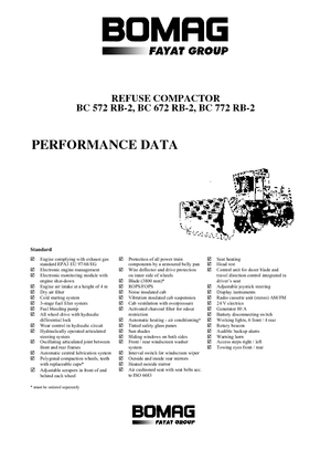 Compattatori per discariche Bomag BC 672 RB 2