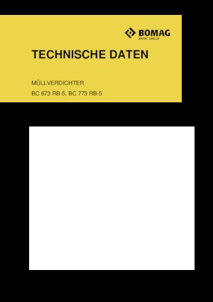 Compattatori per discariche Bomag BC 673 RB 5
