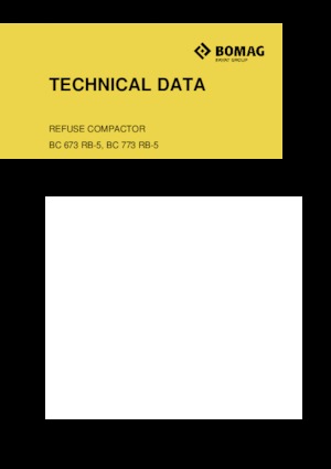 Compattatori per discariche Bomag BC 673 RB 5