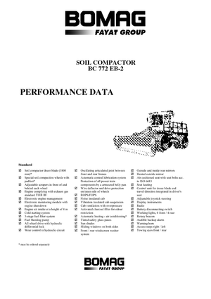 Compattatori per discariche Bomag BC 772 EB 2