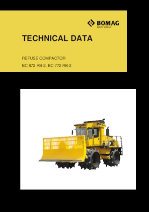 Compattatori per discariche Bomag BC 672 RB 2