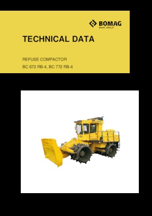 Compattatori per discariche Bomag BC 772 RB 4