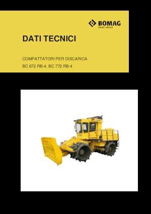 Compattatori per discariche Bomag BC 772 RB 4
