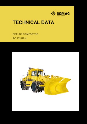 Compattatori per discariche Bomag BC 772 RS 4