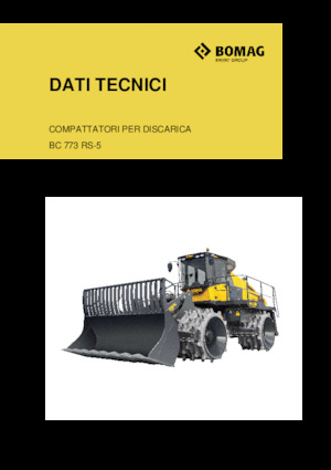 Compattatori per discariche Bomag BC 773 RS 5
