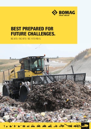Compattatori per discariche Bomag BC 973 RB 5