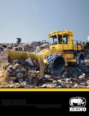 Compattatori per discariche RHINO RSC228