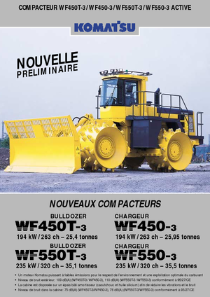 Compattatori per discariche Komatsu WF450-3