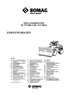 Compattatori per discariche Bomag BC 1172 RB 4