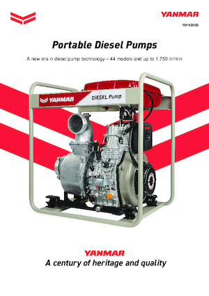 Pompe autoadescanti per acque torbide Yanmar YDP40N-E