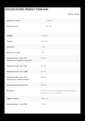 Dozer gommati Caterpillar 844K