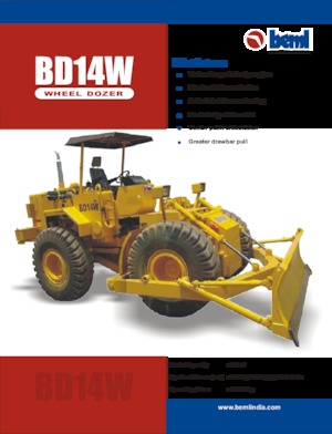 Dozer gommati Beml BD14W