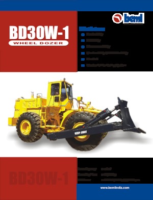 Dozer gommati Beml BD30W-1