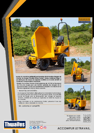 Dumpers a Ruote Thwaites MACH2002