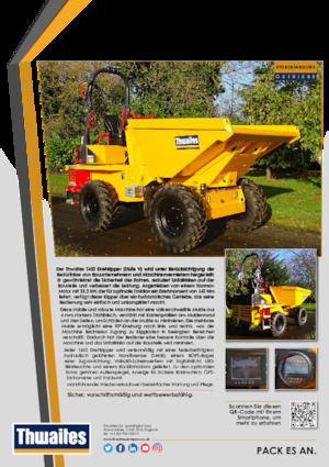 Dumpers a Ruote Thwaites MACH2044