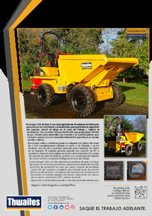 Dumpers a Ruote Thwaites MACH2044