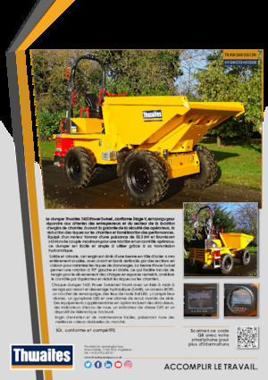 Dumpers a Ruote Thwaites MACH2044