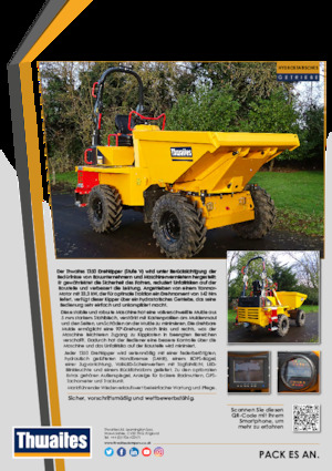 Dumpers a Ruote Thwaites MACH2074