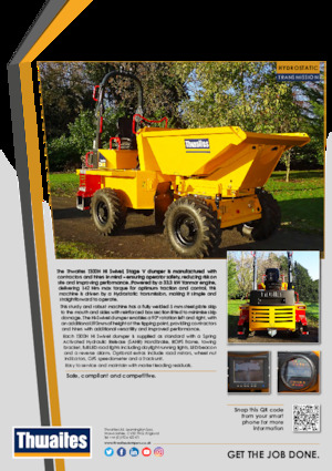 Dumpers a Ruote Thwaites MACH2075