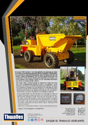 Dumpers a Ruote Thwaites MACH2075
