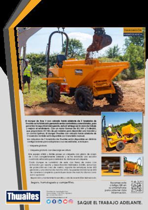 Dumpers a Ruote Thwaites MACH2076