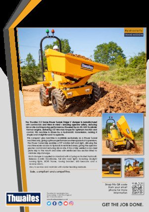 Dumpers a Ruote Thwaites MACH2077
