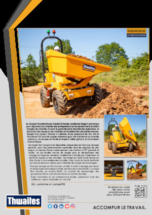 Dumpers a Ruote Thwaites MACH2077