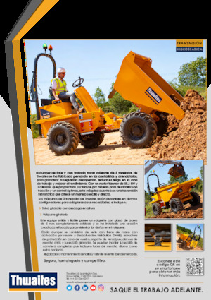 Dumpers a Ruote Thwaites MACH2081