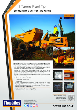 Dumpers a Ruote Thwaites MACH2260