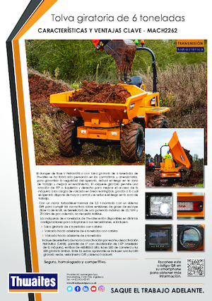 Dumpers a Ruote Thwaites MACH2262
