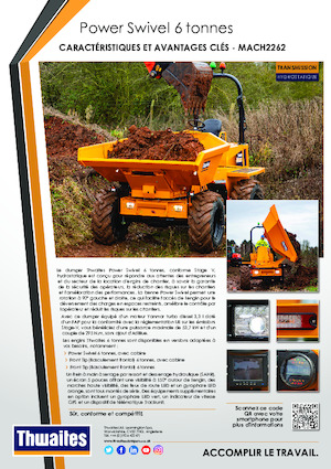 Dumpers a Ruote Thwaites MACH2262