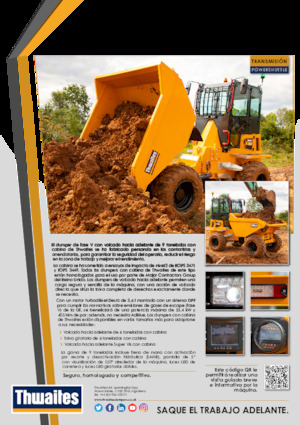 Dumpers a Ruote Thwaites MACH2390 