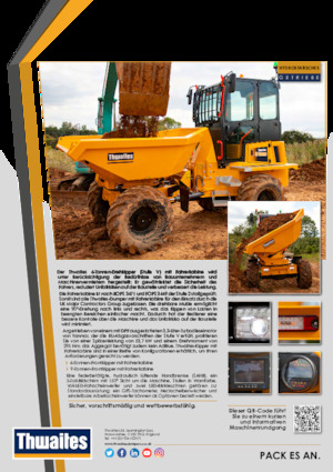 Dumpers a Ruote Thwaites MACH2462