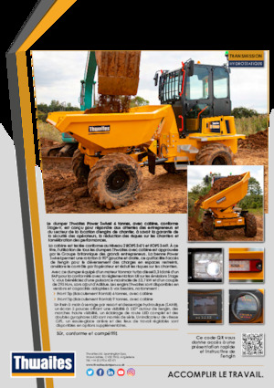 Dumpers a Ruote Thwaites MACH2462