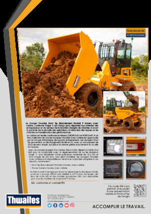 Dumpers a Ruote Thwaites MACH2490