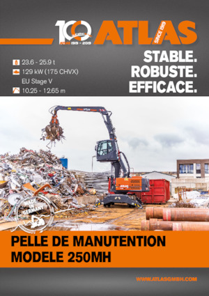 Escavatori gommati Atlas 250 MH