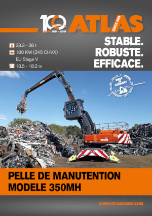 Escavatori gommati Atlas 350 MH