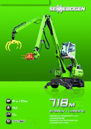 Movimentatori di materiali Sennebogen 718M E